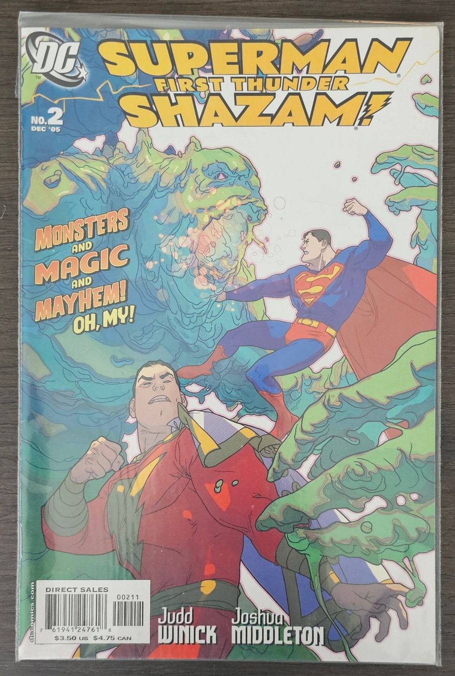 BD: SUPERMAN SHAZAM! FIRST THUNDER #1-4 DC COMICS ENGLISH – Neuf (Voir description) à Meyrin par bigjoejr69 2