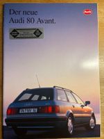 Prospekt Audi 80 Avant 8/1992