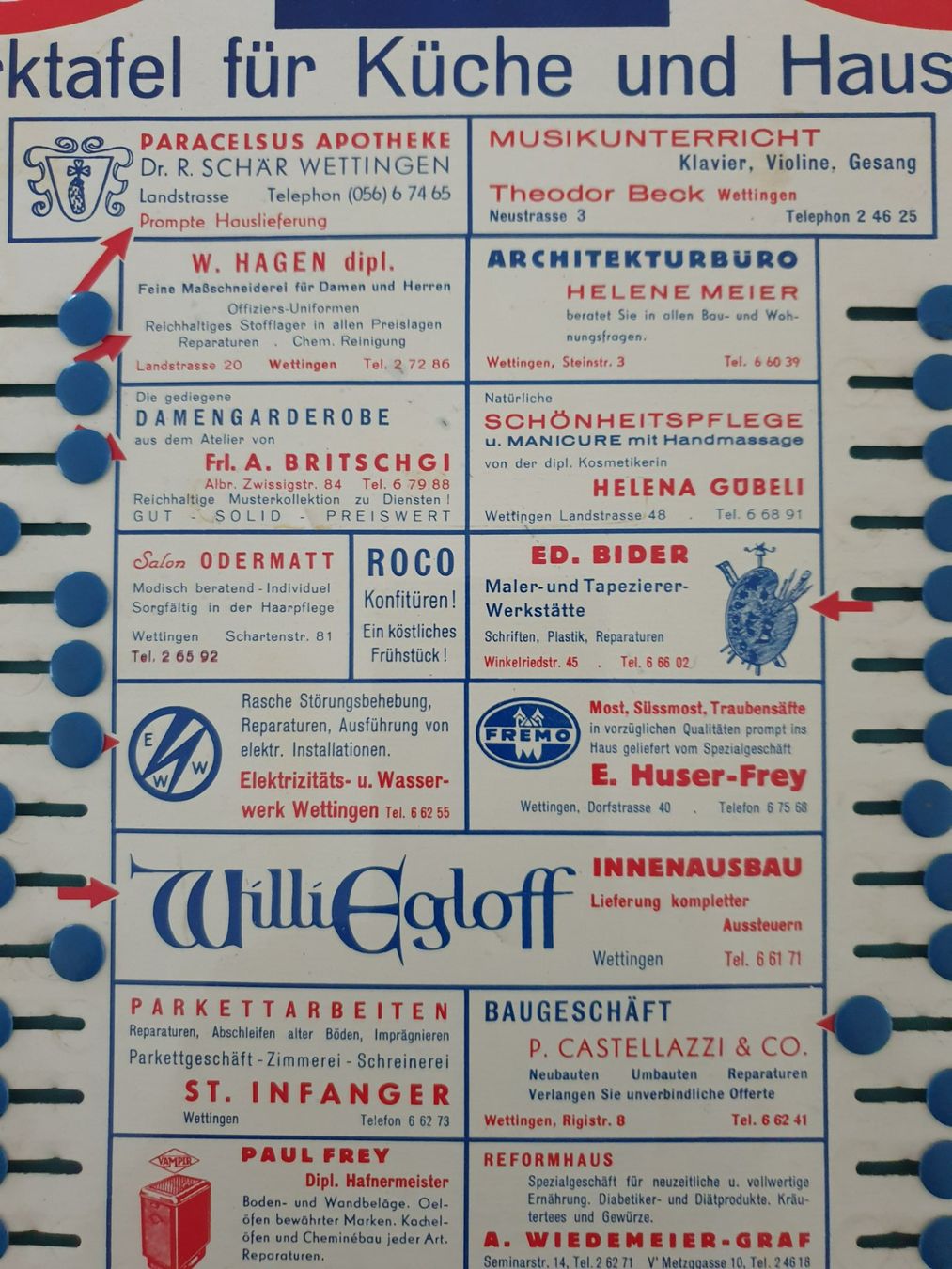Schilder: Werbung Blech Schild – Gebraucht aus Mörschwil von spirspi 7