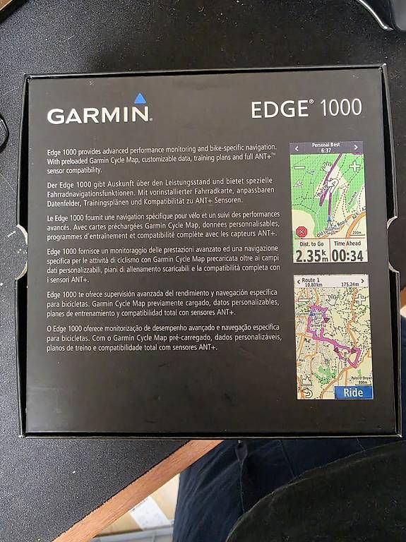 Garmin Computer & Strumenti di misurazione: Garmin Edge 1000 GPS-Fahrradcomputer – Usato da Zuzwil SG venduto da mdeti 3