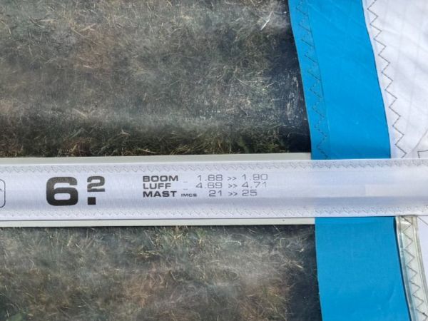 Tavole da surf e di nuoto: Windsurf Segel North Sails Natural 6.2 – Usato da Wilen b. Wil venduto da yes2598 5
