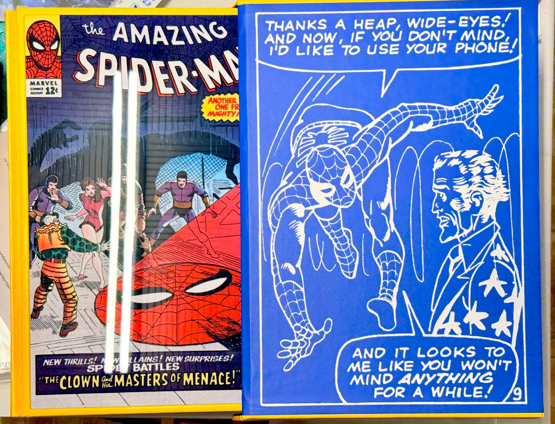 Fumetti: Rar: E, 43cm heigh, Spider-Man Marvel Comic Library Nr.II. – Nuovo e nell'imballaggio originale da Zuerich venduto da SonderArt-Wertgut