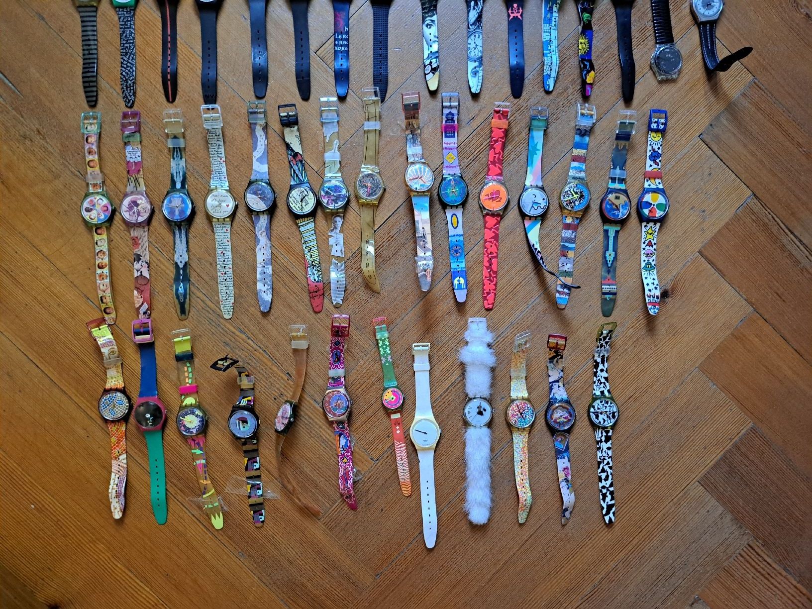Swatch Montres: Lot de 93 Swatch avant 2000 jamais porté, soit 9.-/pce ! – Neuf (Voir description) à Yverdon-les-Bains par lolette2006 8