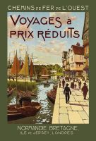 Blechschild-VOYAGES A PRIX REDUITS-NORMA