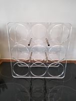 Weinregal Acryl Flaschenregal für 9 Flaschen,