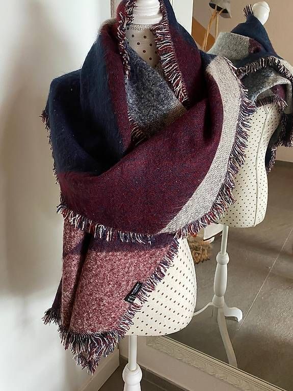 Foulards, Tücher & Schals: Grosser weicher Strickschal oversized / Strickstola – Neu und originalverpackt aus Wetzikon ZH von Louisiana-Girl 2