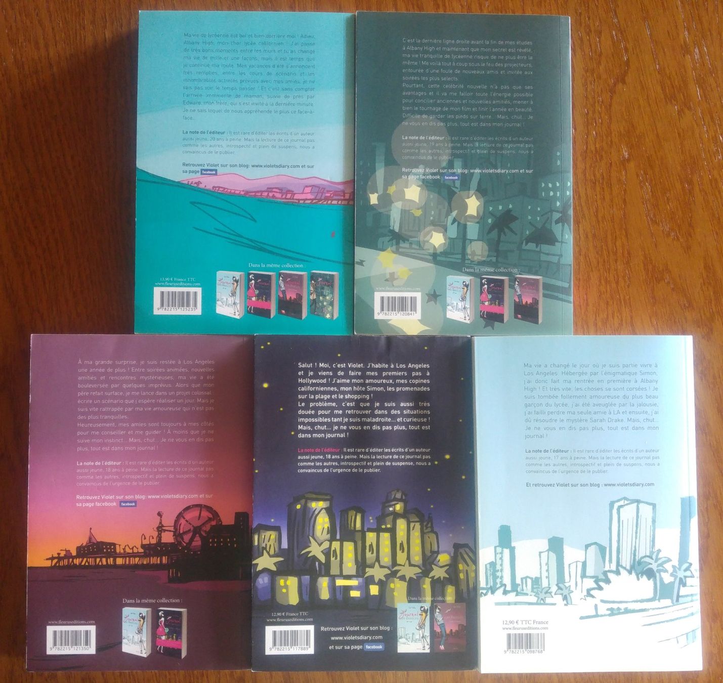 Libri: 5 livres Journal de Los Angeles – Usato da Fribourg venduto da Alexia90 1