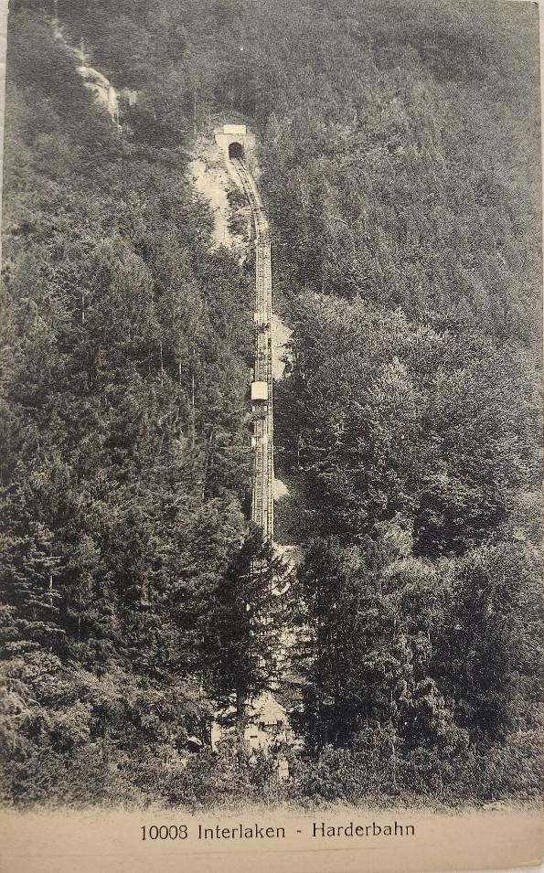 Cartes postales: INTERLAKEN - Harderbahn – D'occasion à Delémont par Domdom1
