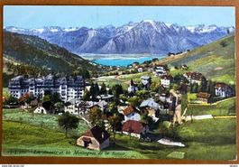 LES AVANTS - Montreux - Belle carte ancienne