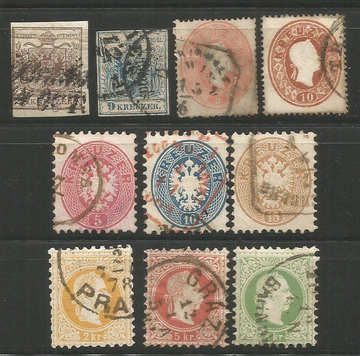50 Timbres Divers Autriche Avant 1938 - Collection Philatélie, Qualité PROPHILA