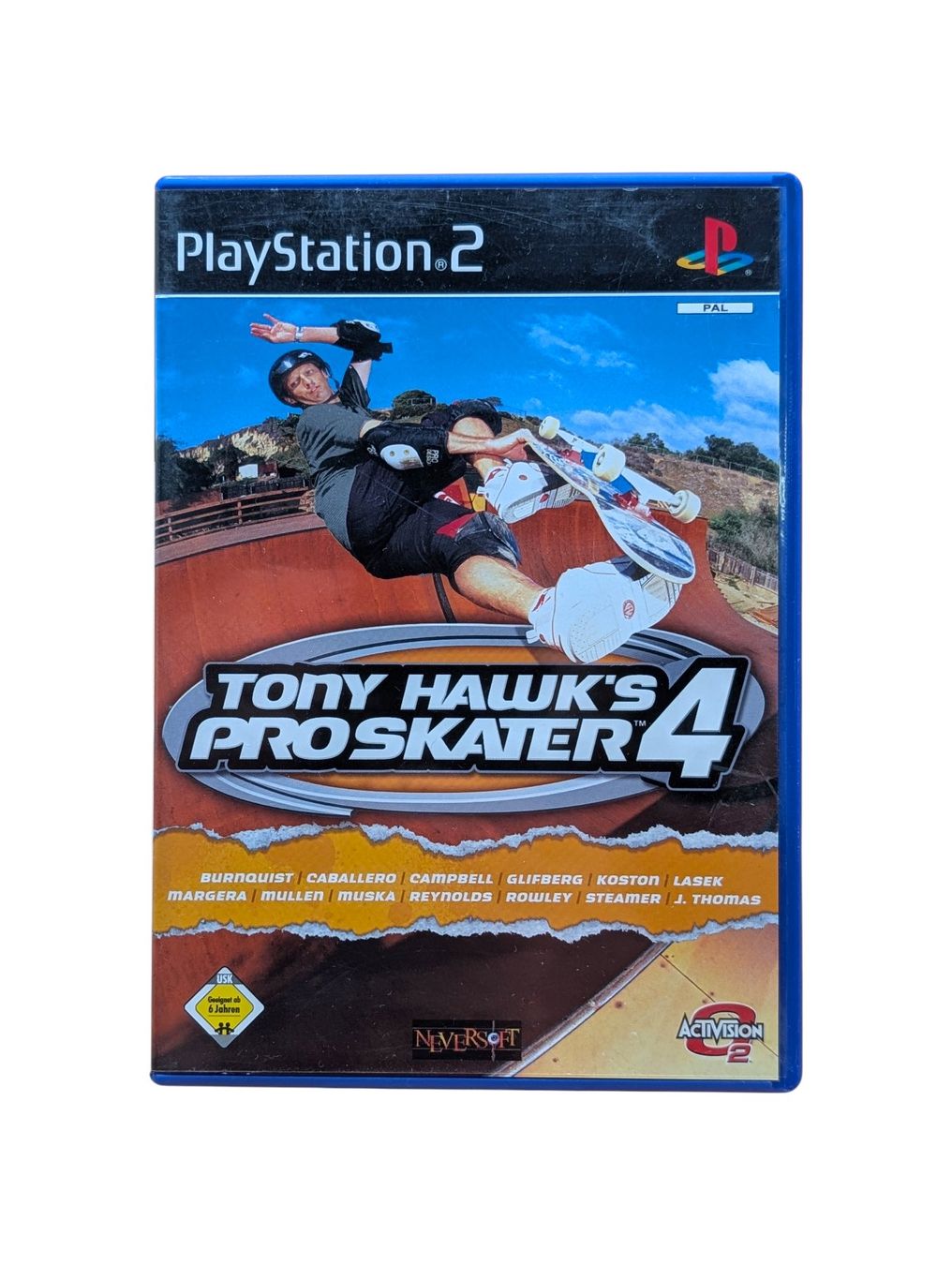 Sony Jeux: Tony Hawk's Pro Skater 4 PlayStation 2 – D'occasion à Domat/Ems par IsseldorsShop
