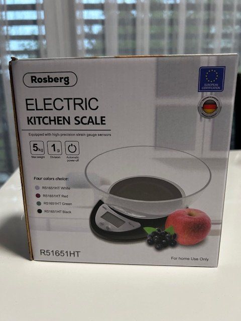 Bilance da cucina: Neue Küchenwaage mit Schüssel – Nuovo e nell'imballaggio originale da Rüthi (Rheintal) venduto da Balty
