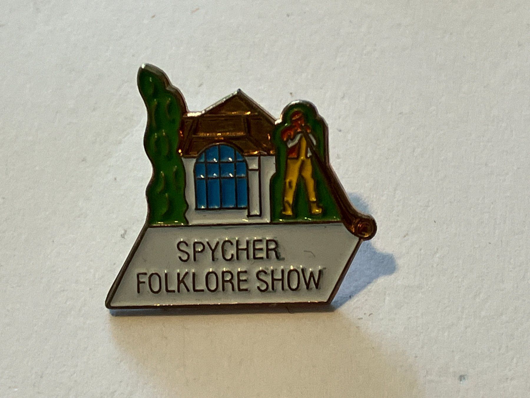 Placchette & Badge: 1 Pin Spycher Folklore Show – Usato da Basel venduto da djwwpp