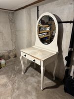 Schminktisch mit Spiegel, weiss, Shabby Chic