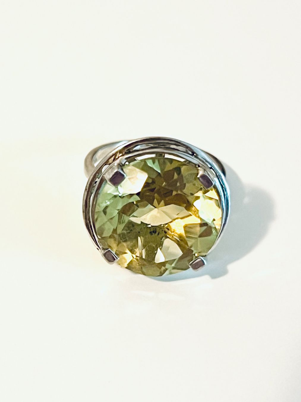 Anelli: Citrine Sterling Silver Ring – Nuovo (secondo la descrizione) da Rüschlikon venduto da topswissvintage 3