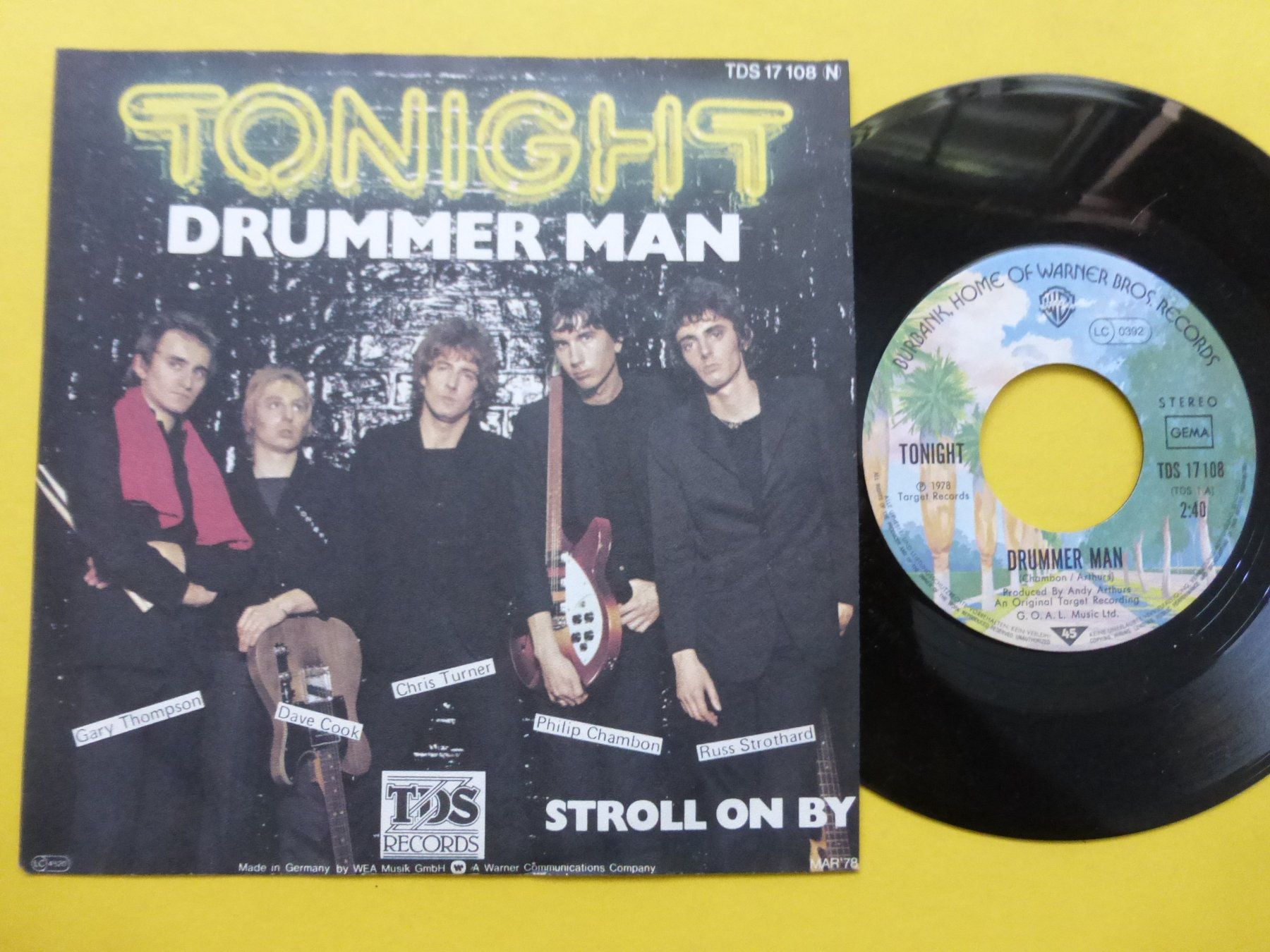 Schallplatten: Tonight – Drummer Man – Gebraucht aus Zürich von Swiss57