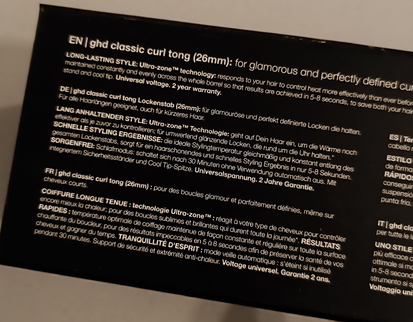 GHD Lockenstäbe & Haarglätter: GHD curve 26mm (model clt262) – Gebraucht aus Rotkreuz von nas_q8sm 5