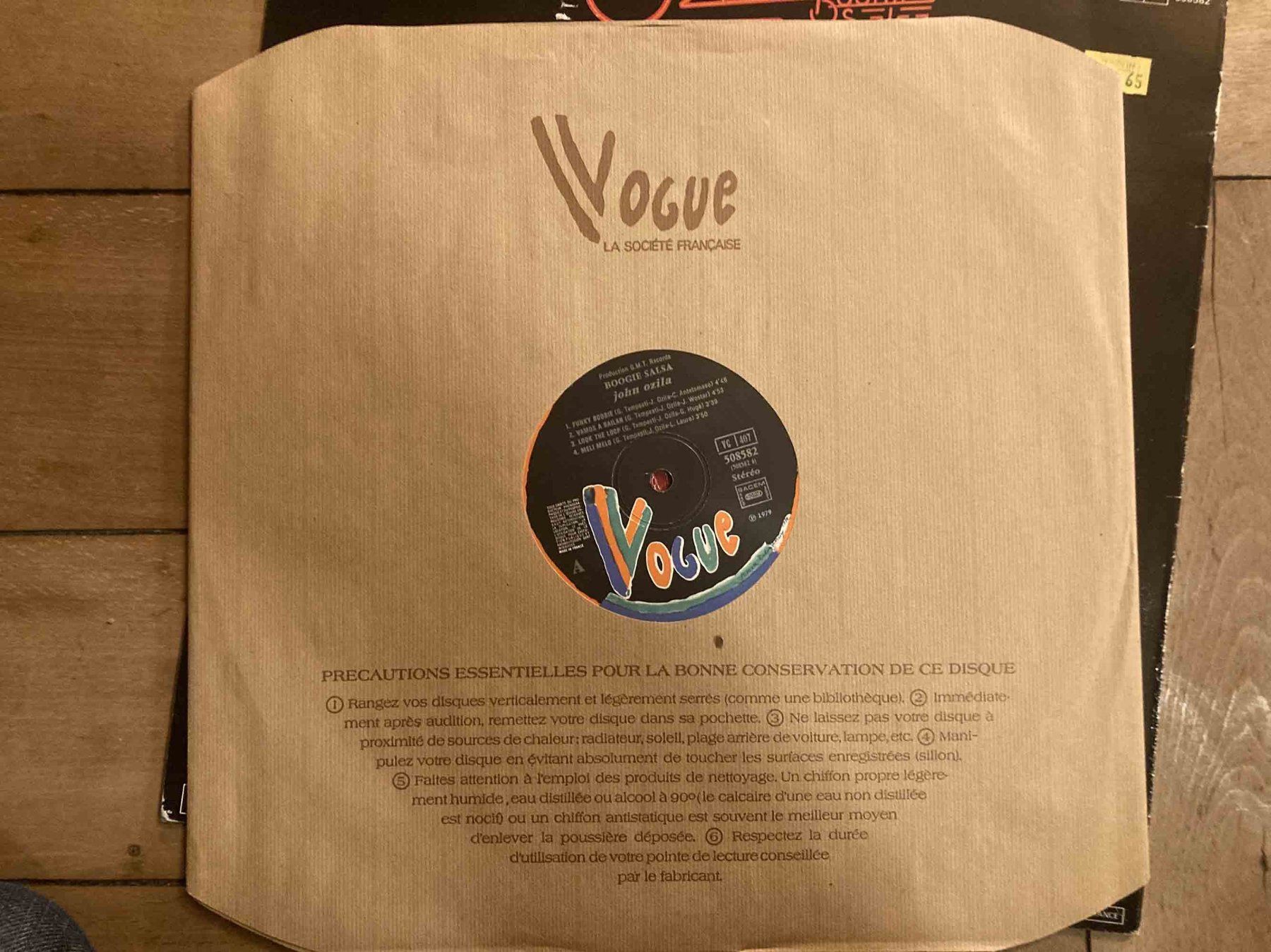 Schallplatten: John Ozila "Boogie Salsa", rare Funk LP 1979 – Gebraucht aus Luzern von Needful_Things 4