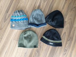 Wintermützen Set, 5 Stück