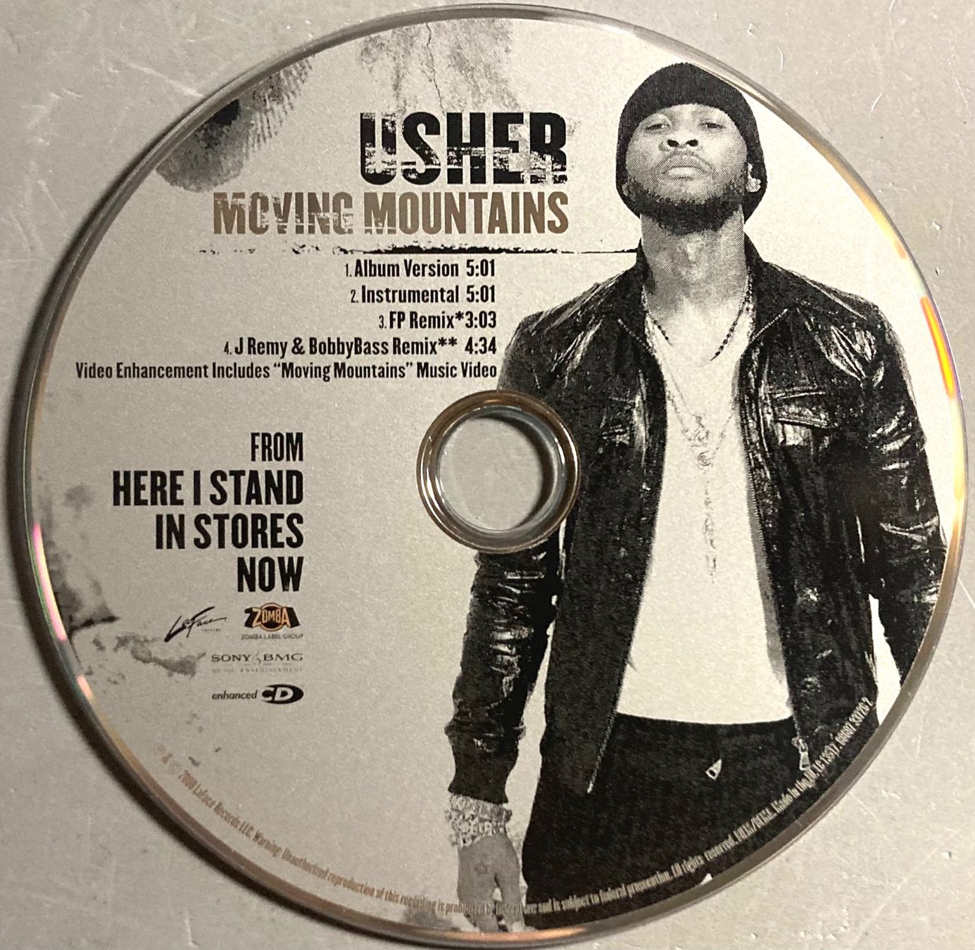 CDs: USHER - MOVING MOUNTAINS – Gebraucht aus Poliez-Pittet von Newtown-Records 2
