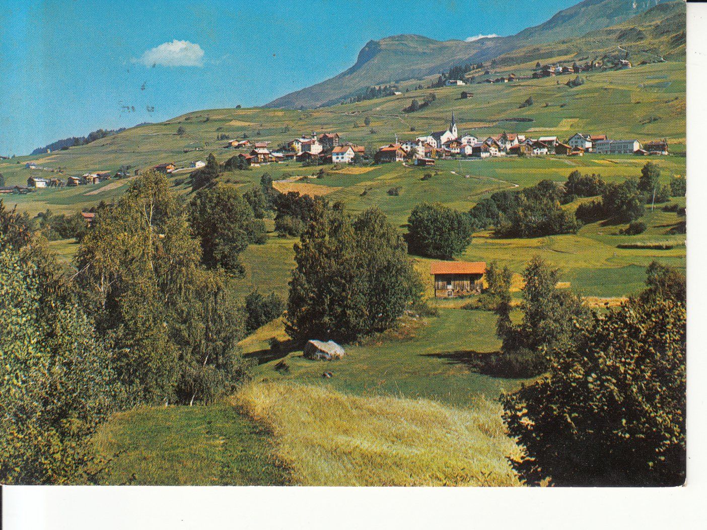 Cartoline postali: Obersaxen-Meierhof 1969 – Usato da Bürglen TG venduto da StampGraf
