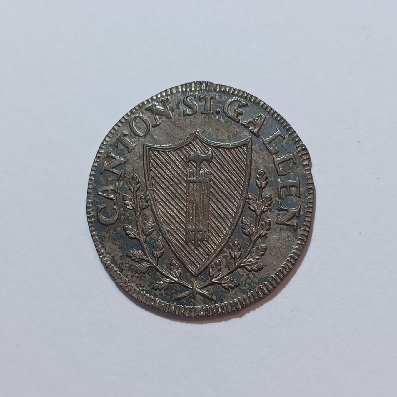 Tutti le monete: 1/2 Batzen 1808 St. Gallen vz – Usato da Pfäffikon ZH venduto da Schweizer_Muenzen 1