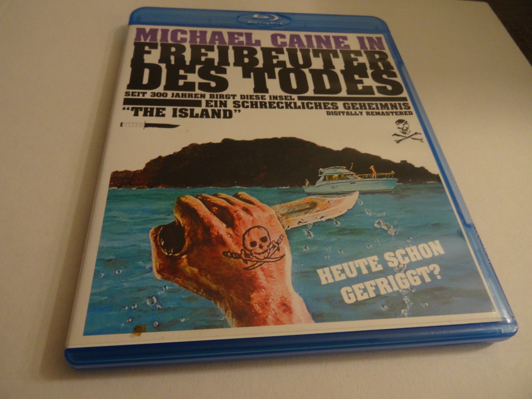 Tutti i DVDs: Blu-ray Freibeuter des Todes Michael Caine – Usato da Olten venduto da Disc-Verkauf