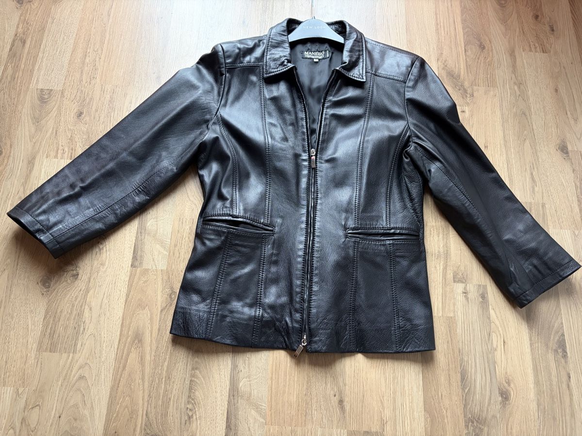 Manebo Giacche: Wunderschöne kurze Lederjacke, Gr. M – Nuovo (secondo la descrizione) da Wallenwil venduto da Rainbow45 2