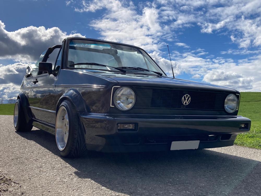 VW Golf 1 Cabrio mit Leder und neuem Verdeck