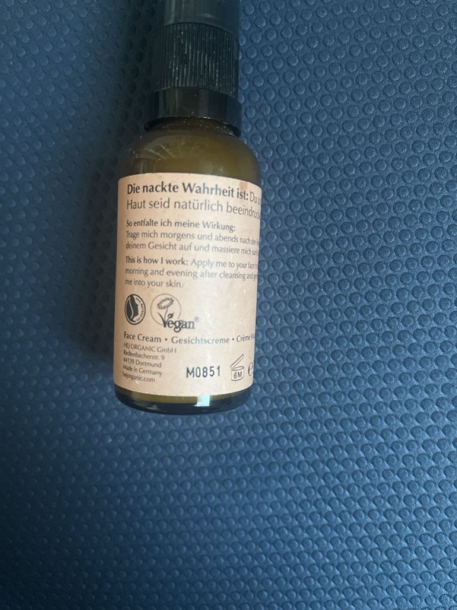 Cura del viso: Hej Organic Face Cream Naked  – Usato da Arch venduto da sibylle.anne 2