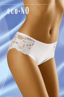 Damen Slip, Weiss, Gr. xL, Neu mit Spitze - Sommertrend
