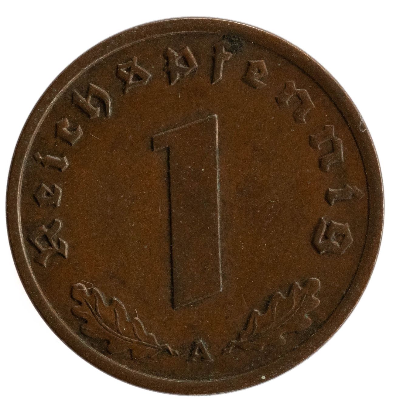 Tutti le monete: Deutschland - 1 Reichspfennig - 1938 - A – Usato da Rotkreuz venduto da num_6343