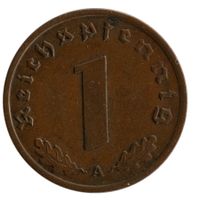 Deutschland - 1 Reichspfennig - 1938 - A