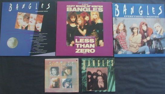 Schallplatten: BANGLES Sammlung - 5 Vinyl Schallplatten – Gebraucht aus Zürich von Vinyl