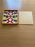 Würfelmosaik 64 Teile in Holzbox