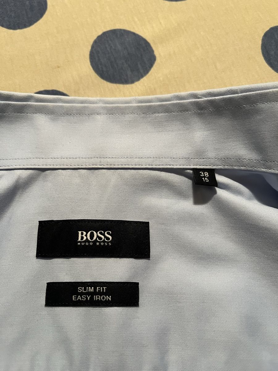 Hugo Boss Camicie: Herrenhemd Hugo Boss hellblau – Usato da Schönenberg ZH venduto da mobalux1 3