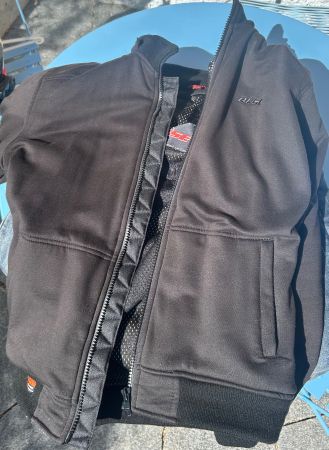Motorradhoodie Büse Grösse L/52