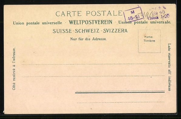 Cartoline postali: AK Thun, Ortspartie mit Schifflände – Usato da Berlin venduto da bartko-reher 1