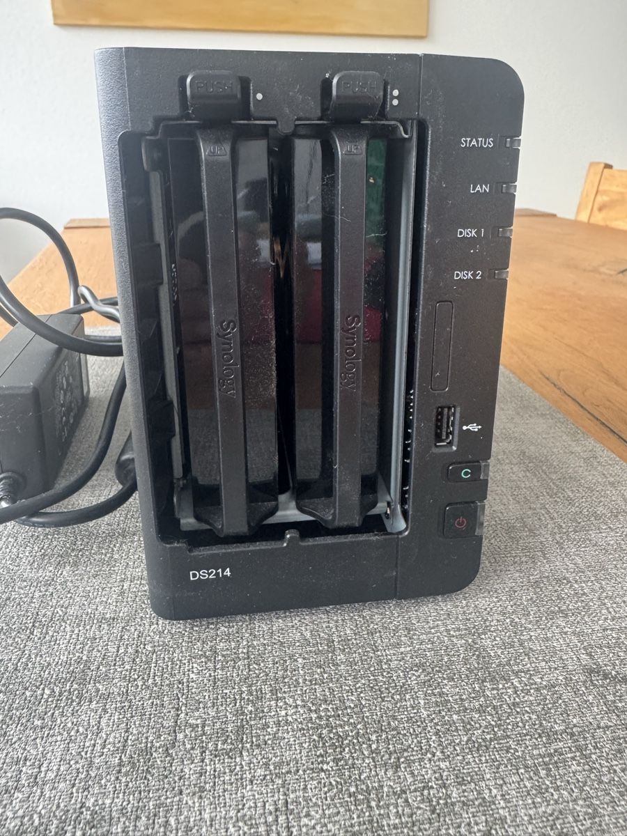 Synology Server: Synology DS214 NAS-System mit 2x2TB WD Festplatte – Usato da Oberrohrdorf venduto da Mnussbi63 1