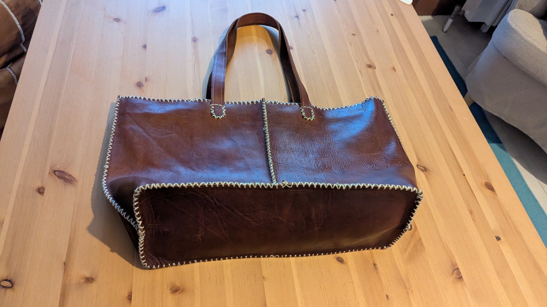Taschen: Sac en cuir marocain – Gebraucht aus Pully von dia_6tzd 1