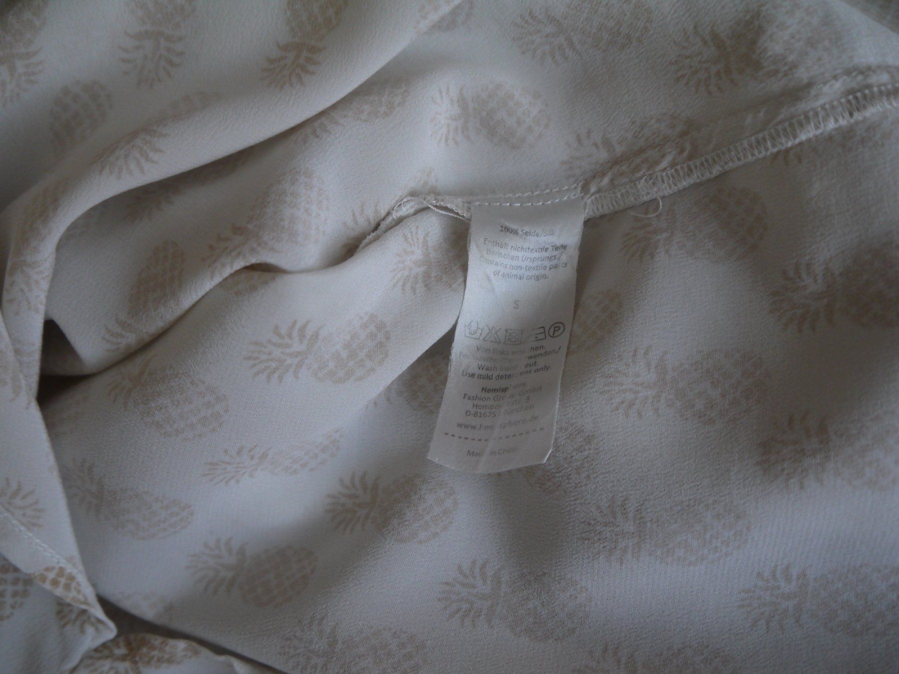Hemisphere Blusen: HEMISPHERE Bluse aus 100%Seide Gr.S-XL gross geschnitte – Gebraucht aus Hagendorn von Blaf 3