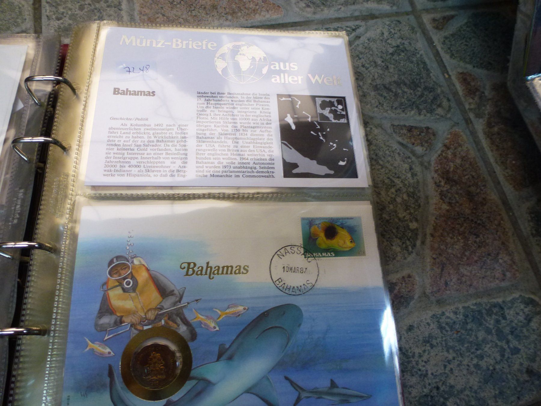 Tutti le monete: Münzbrief Bahamas – Usato da Olten venduto da Disc-Verkauf
