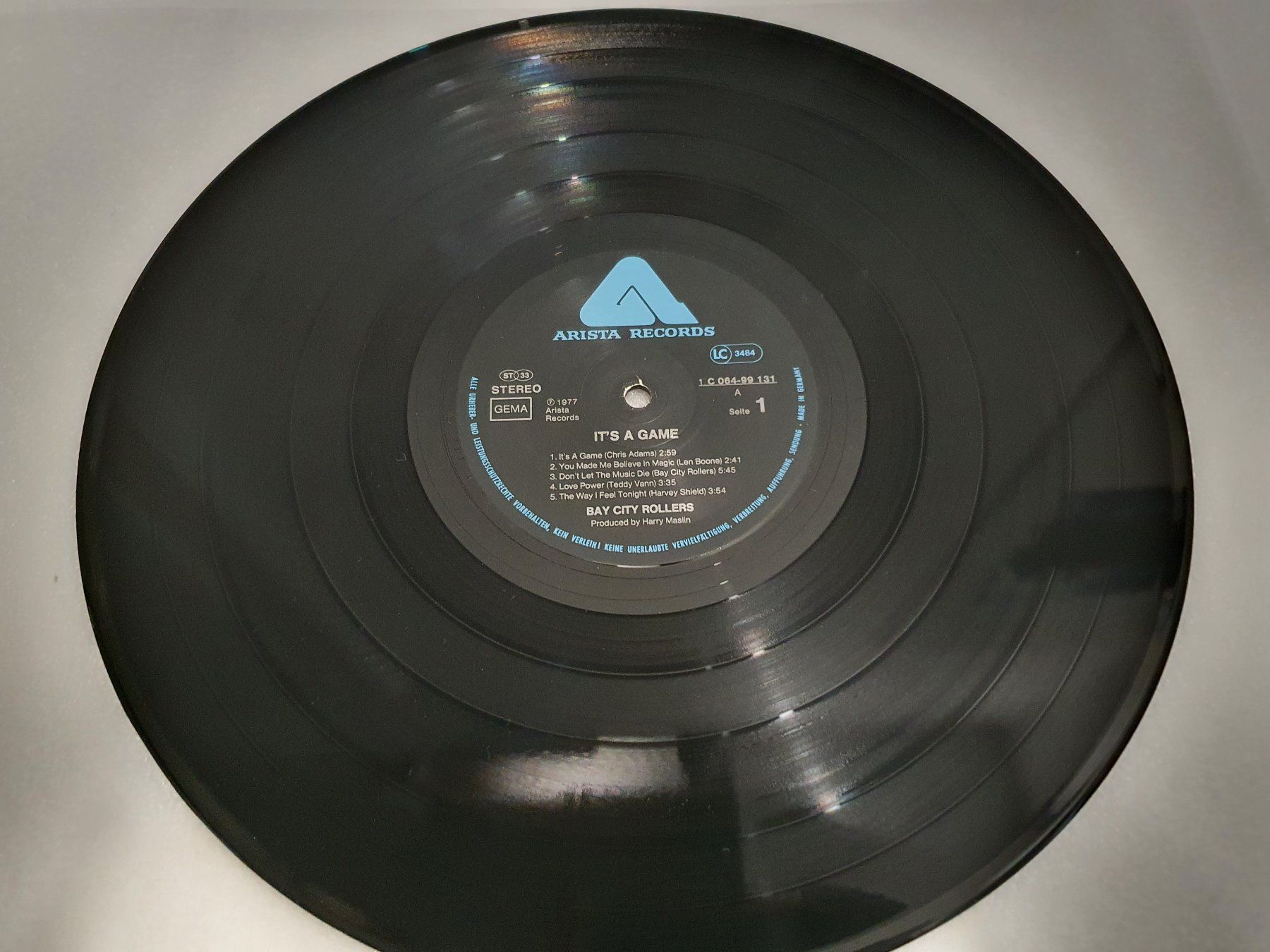 Dischi in vinile: Bay City Rollers - It`s A Game – Usato da Uster venduto da Vinyl-Leidenschaft 5
