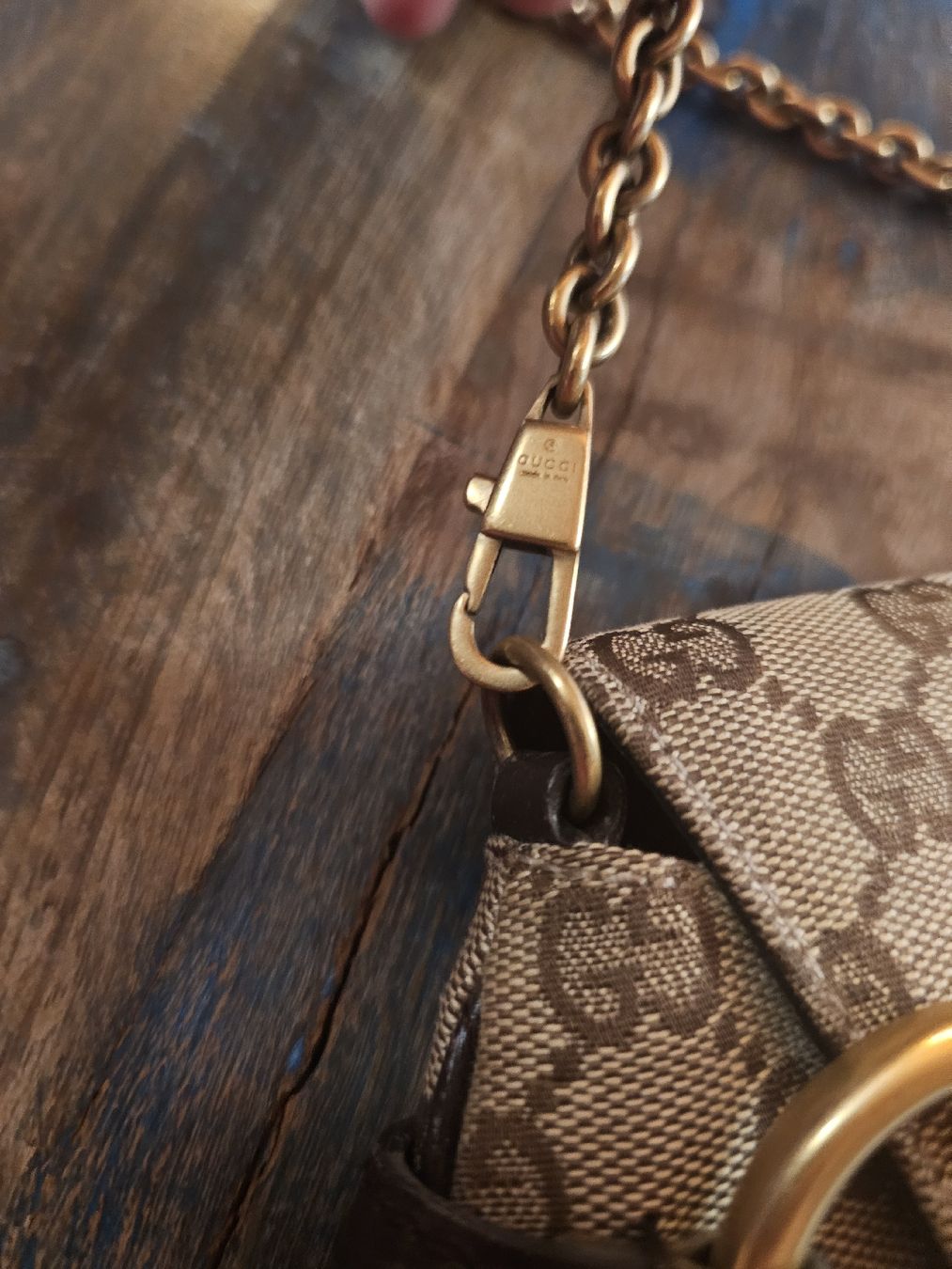 Gucci Borse da donna: Gucci Handtasche Canvas/Leder, Vintage – Usato da Meisterschwanden venduto da Luluku 2
