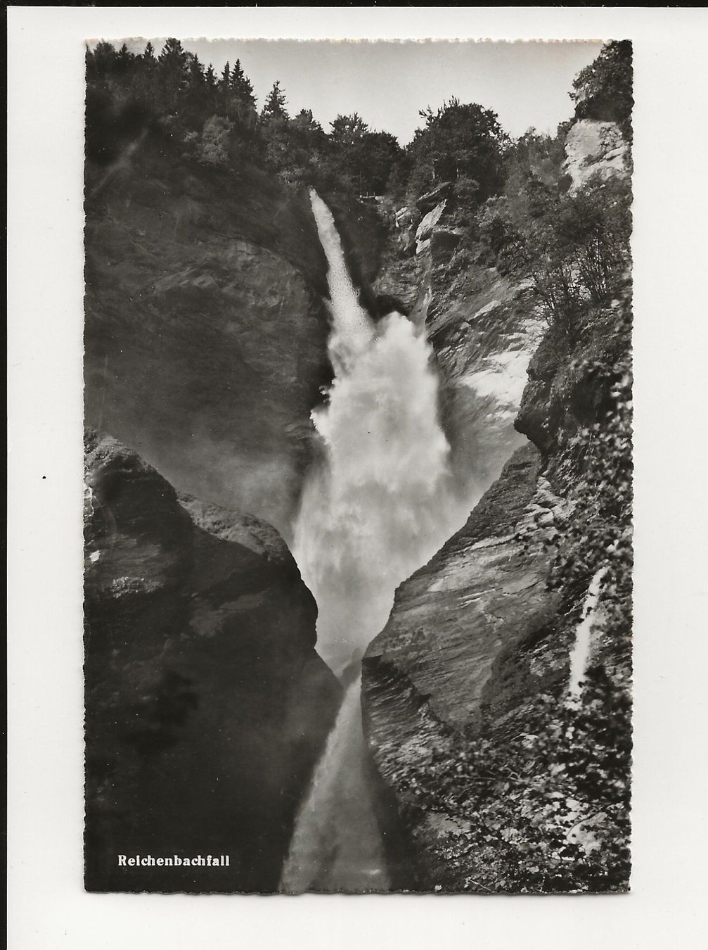 Ansichtskarten: AK ca.1945 Reichenbachfall b. Meiringen – Gebraucht aus Greifensee von 315WDO