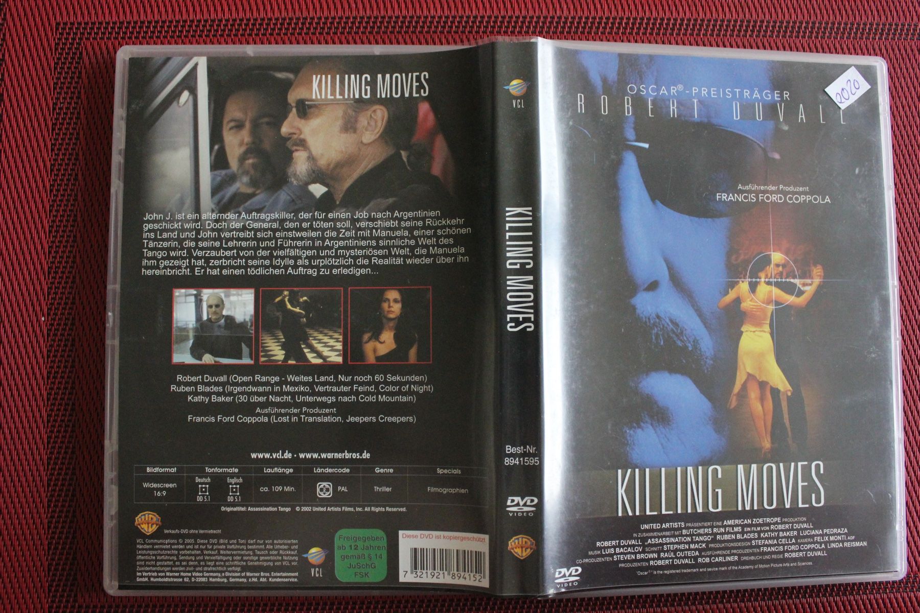 Tutti i DVDs: Killing Moves - Robert Duvall | DVD – Usato da Geroldswil venduto da Schlumpfine1973