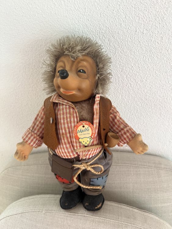 Mecki Igel Puppe von Steiff Original 1950er Jahre! (Gebraucht) in ...
