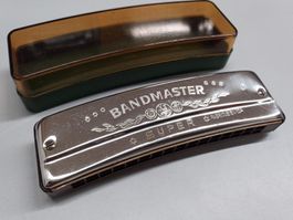 Mundharmonika BANDMASTER SUPER curved mit Kasten