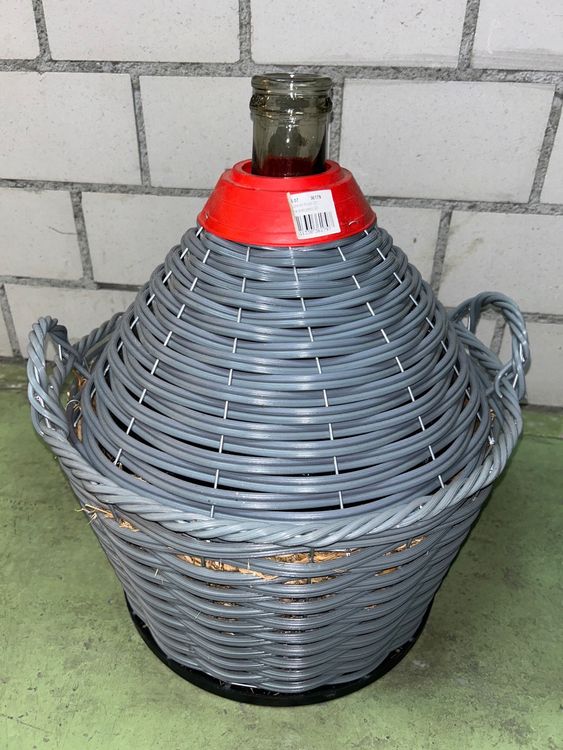 Korbflasche 5 L, Dame Mit Einem Schraubverschluss (glasballons