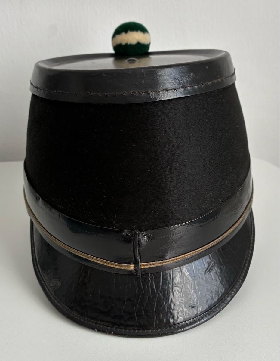 Schweizer Armee Uniformi: Tschako 1898 ZH – Usato da Gutenswil venduto da Antiques77 2
